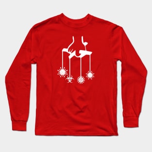 covid pulling strings Long Sleeve T-Shirt